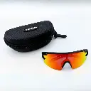 Lentes Rockbros Espejados Naranja De Ciclismo Polarizados