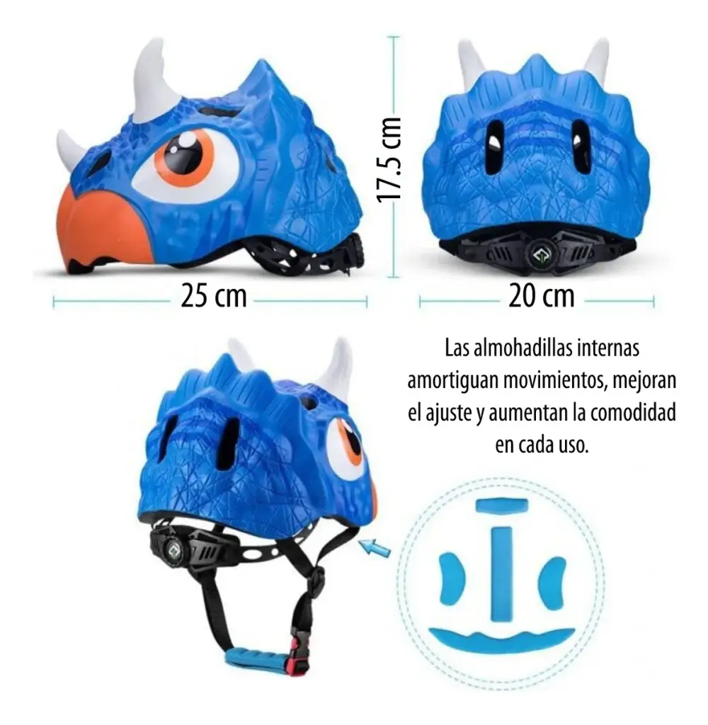 Casco Rockbros De Bicicleta Para Niños Con Careta Removible