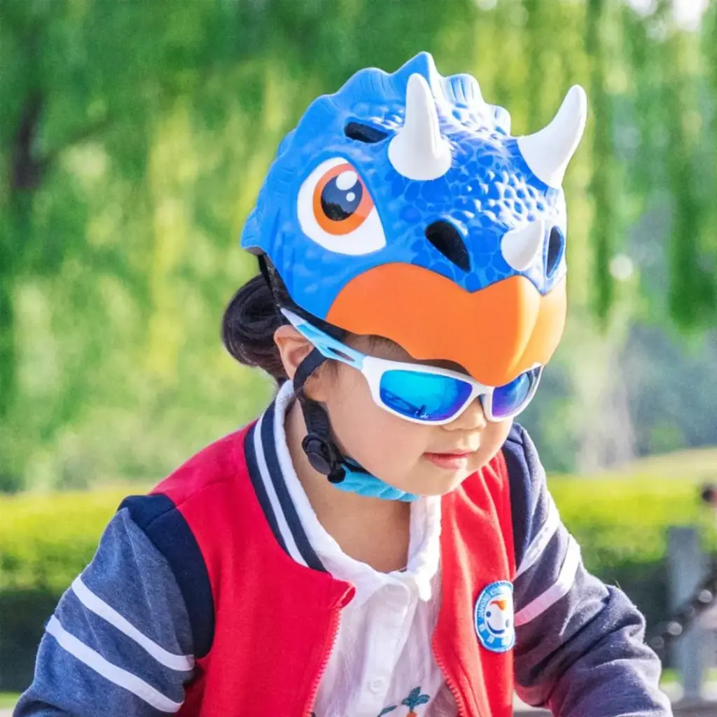 Casco Rockbros De Bicicleta Para Niños Con Careta Removible