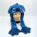 Gorro Niño Infantil Mueve Orejas Con Luces Led 