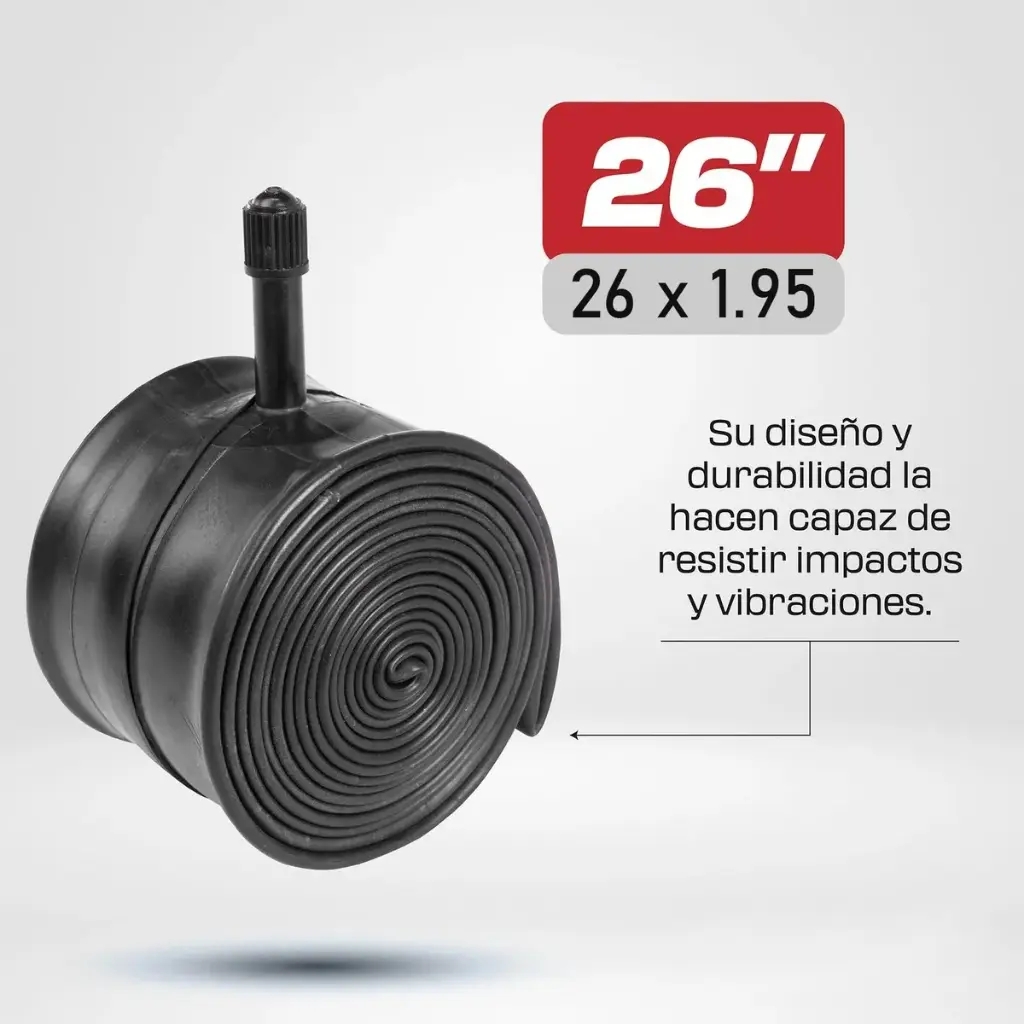 Cámara Rodado 26 Bicicletas Montaña Oficial Bangho Calidad