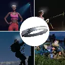 Linterna Minero Recargable De Cabeza Luz Led Con Sensor Movi