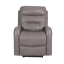 Sillon Sofa Reclinable Electrico Poltrona Simil Cuero Living
