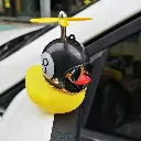 Pato Bocina Para Bicicleta Duck Patito Con Luz Niños Adorno