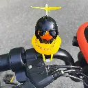 Pato Bocina Para Bicicleta Duck Patito Con Luz Niños Adorno