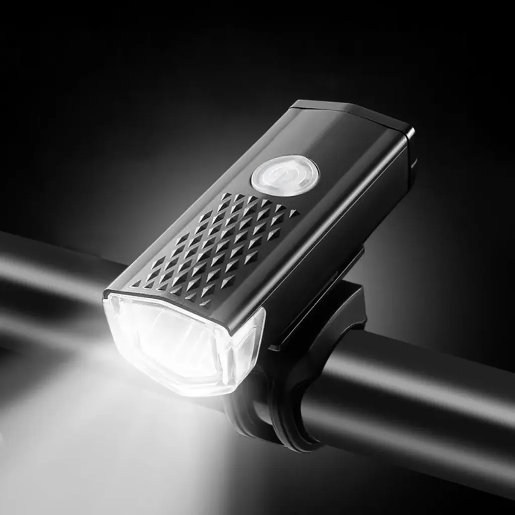 Luz Delantera Bicicleta Raypal 300 Lumens Recargable 3 Modos