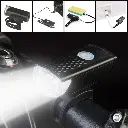 Luz Delantera Bicicleta Raypal 300 Lumens Recargable 3 Modos