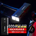 Luz Para Bicicleta Rockbros 600lm Recargable Usb Delantera