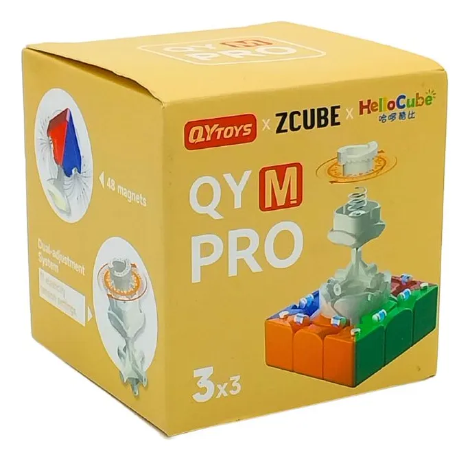 Cubo De Rubik  Qiyi & Z-cube M Pro 3x3 Sin Stickers