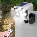 Foco Solar Sensor De Movimiento Forma De Camara Seguridad