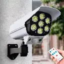 Foco Solar Sensor De Movimiento Forma De Camara Seguridad