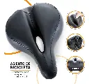 Asiento De Bicicleta Comodo Grande Sillin Ciclismo Acolchado