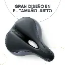 Asiento De Bicicleta Comodo Grande Sillin Ciclismo Acolchado