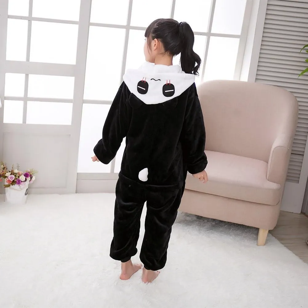 Pijama Enterito Kigurumi Panda Térmico Infantil Niño Niña
