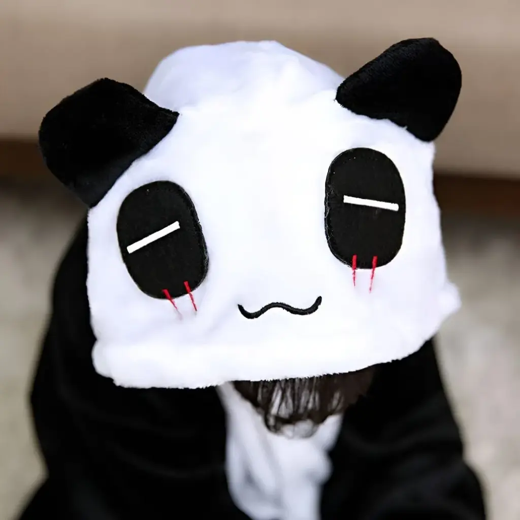 Pijama Enterito Kigurumi Panda Térmico Infantil Niño Niña