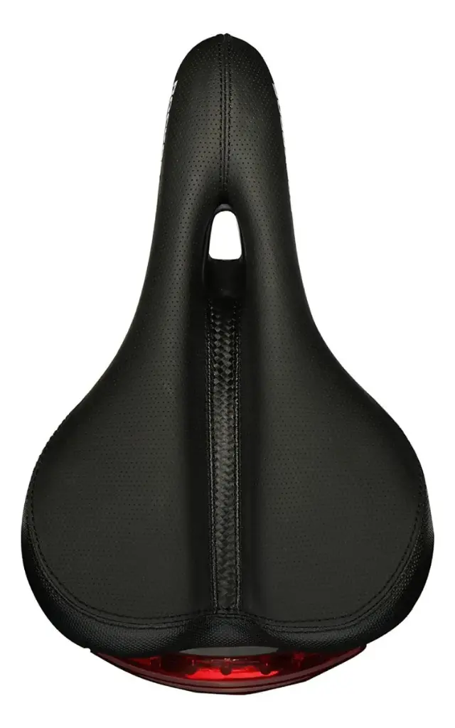 Asiento Acolchado Con Luz Antiprostatico Cómodo Ciclismo Gel
