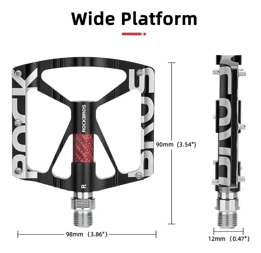 Pedales Rockbros Para Bicicletas Con Antideslizante
