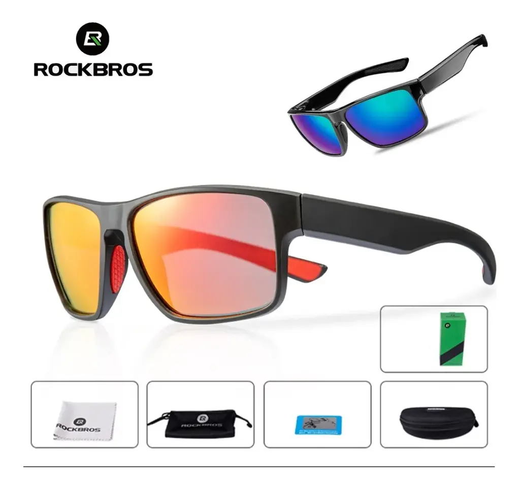 Lentes Rockbros Polarizados Deportivos Con Proteccion Uv400