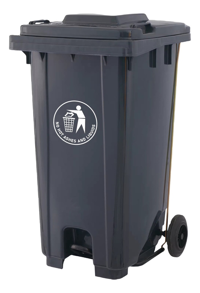 Contenedor Tacho De Basura Con Pedal 120 Litros Reciclaje