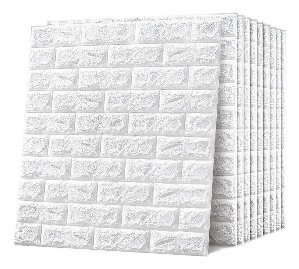 Revestimiento Pared Adhesivo Facil Colocacion Piedra X30 Un