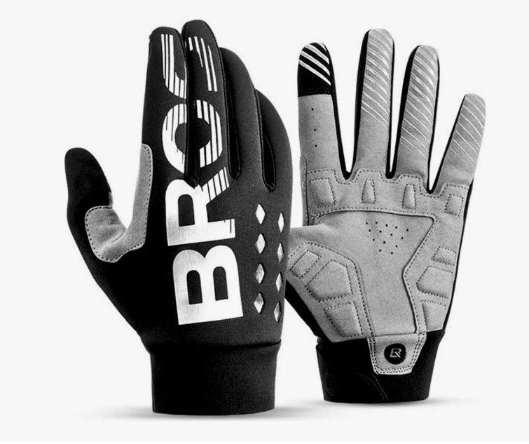 Guantes Rockbros Con Forro Térmico Polar Apto Touch