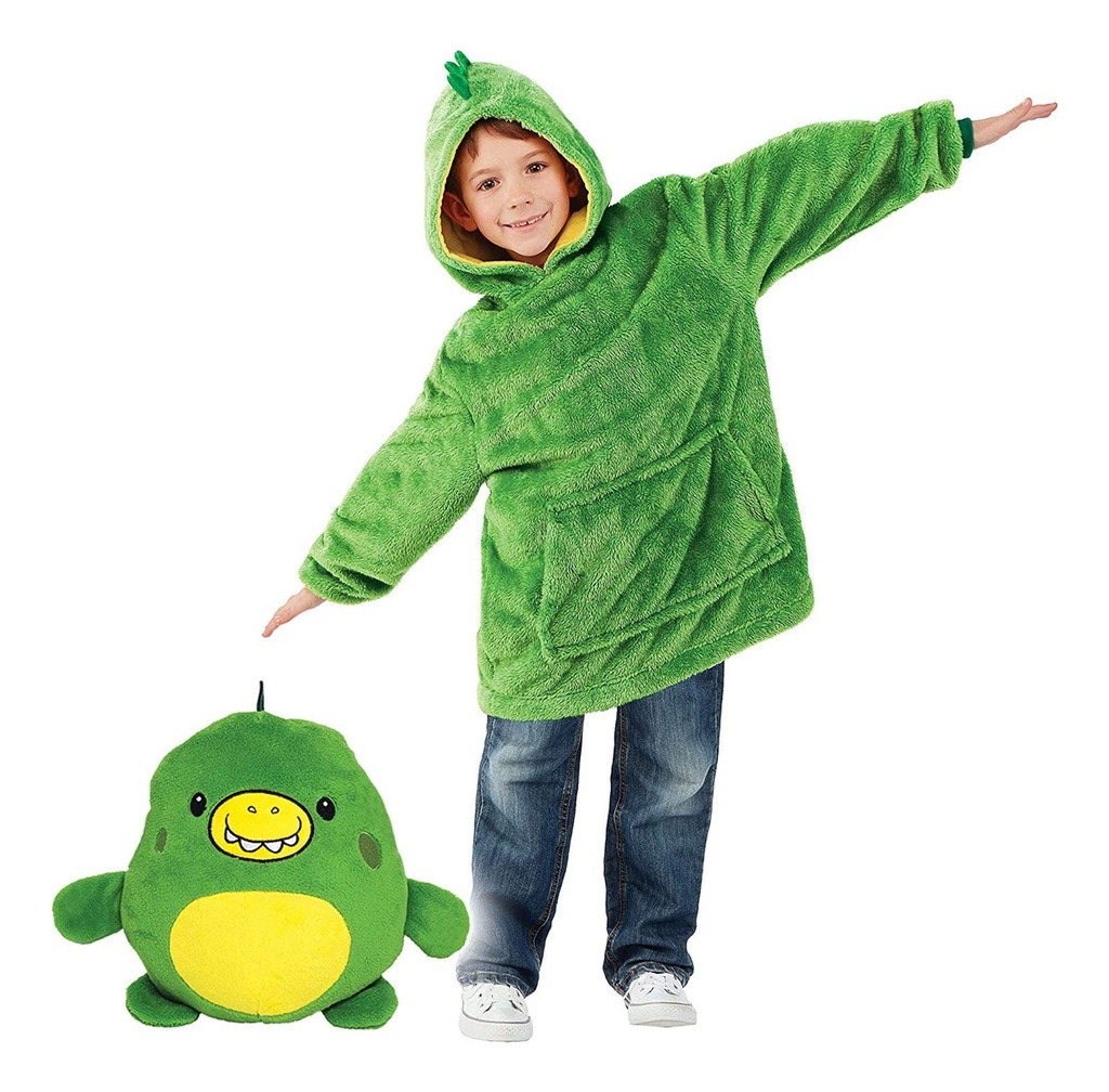 Campera Buzo Peluche Almohadon Infantil Huggle