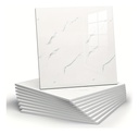 Pack X12 Placa Revestimiento Adhesivo Simil Marmol 60x60