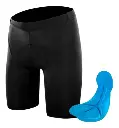 Calza Ciclismo Negro Con Badana Gel Rockbros Con Bolsillo