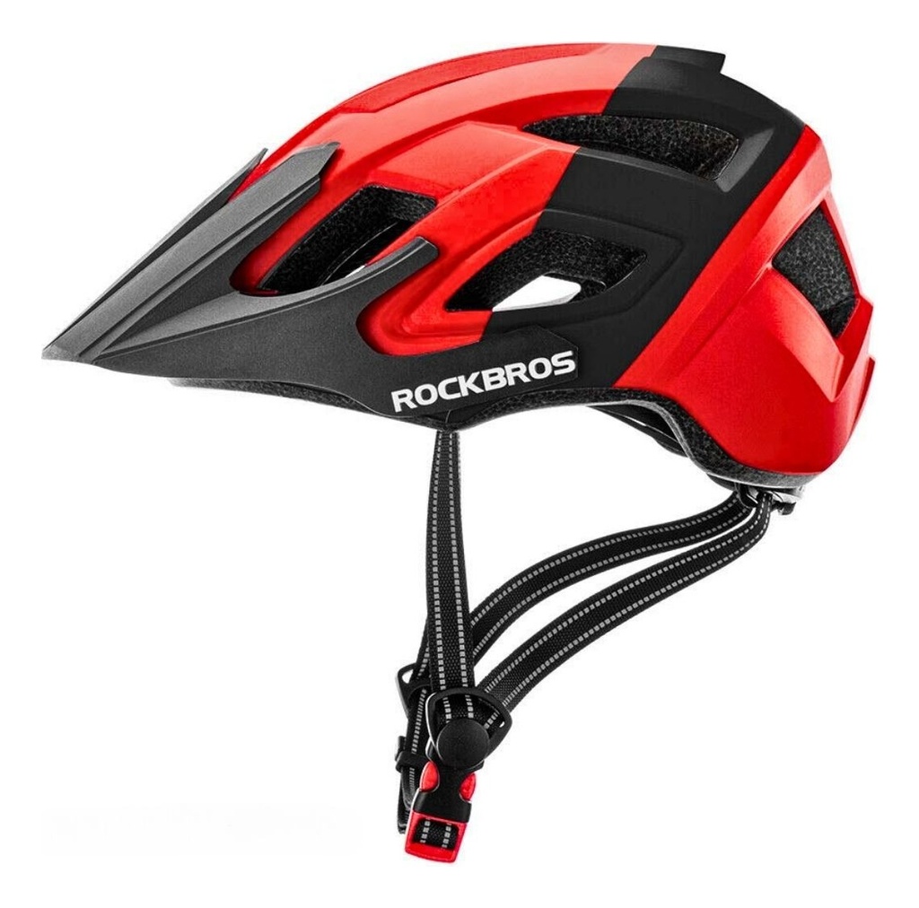 Casco Rockbros Para Bicicletas Con Visera Desmontable