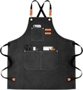 Delantal Gastronómico Unisex Jean Cocina Barbería Asado Chef