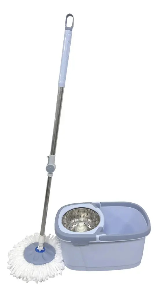 Mopa Giratoria Fuerte Y Duradera Escurridor En Metal