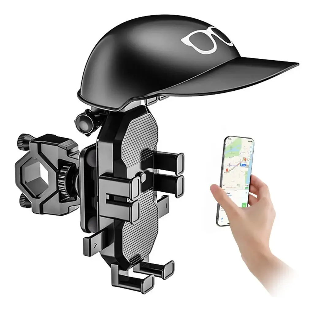Soporte Universal Celular Ajustable Moto Bicicleta Protector 