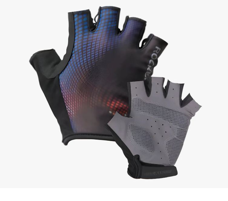 Guantes Ciclismo Rockbros De Medio Dedo Con Gel Acolchado