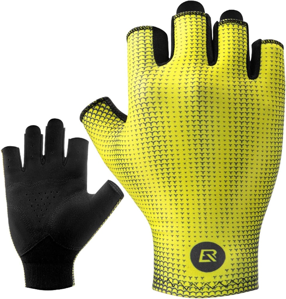 Guantes Medio Dedo Rockbros Ciclismo Ventilados Deportivos