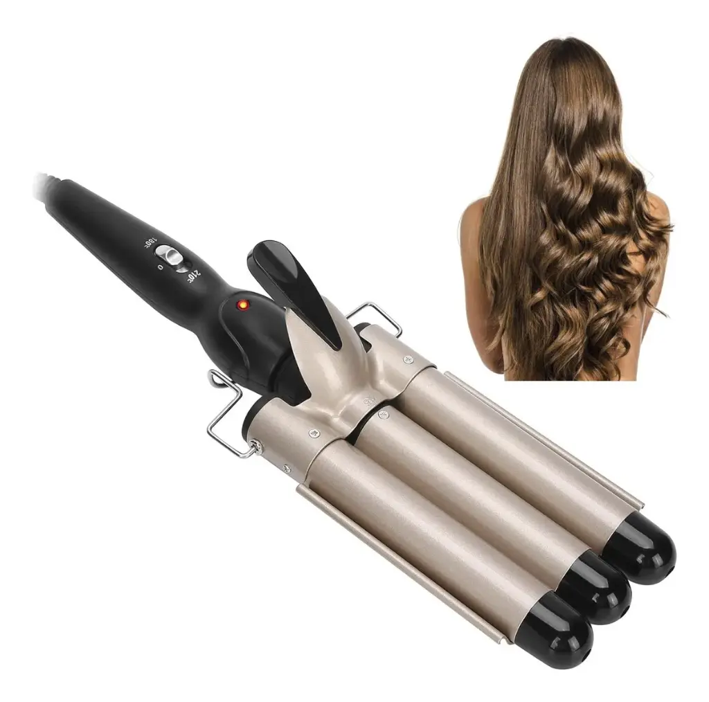 Buclera Rizador Ondulador Triple Barril Ondas Pelo Cabello ®
