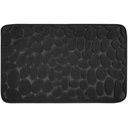 Alfombra De Baño Antideslizante Memory Diseño Rocas 80 X 50