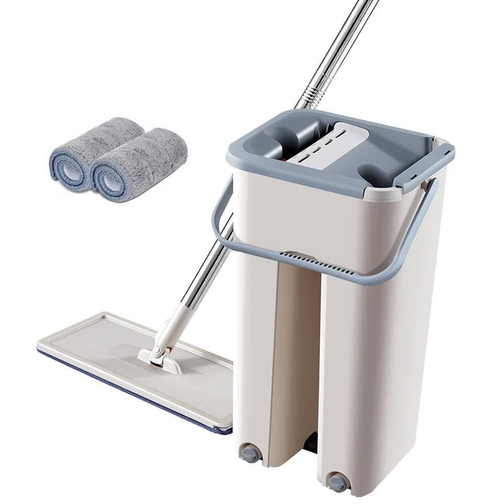 Balde Mopa Con Cubo Fregona Doble Plana Escurridor Calidad ®