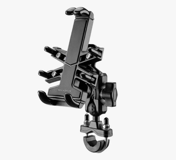 Soporte Celular Motos Bicicletas Scooter Aluminio Rockbros