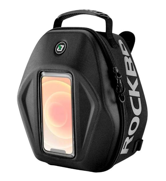 Bolso Rockbros Tanque Moto Porta Celular Convierte A Mochila