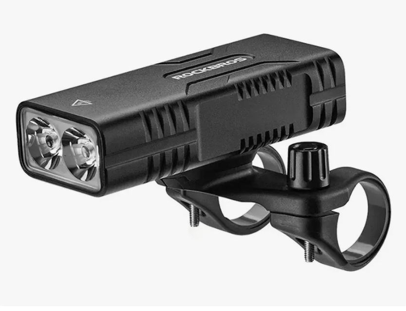 Luz Para Bicicleta 850 Lúmenes Rockbros Linterna Recargable