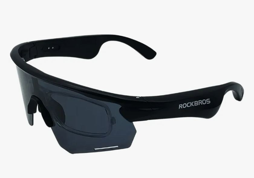 Lentes Deportivos Rockbros C/ Bluetooth Llamadas Polarizados
