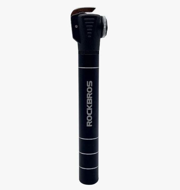 Rockbros Mini Inflador Bi-válvula Calidad Bicicleta Pelotas