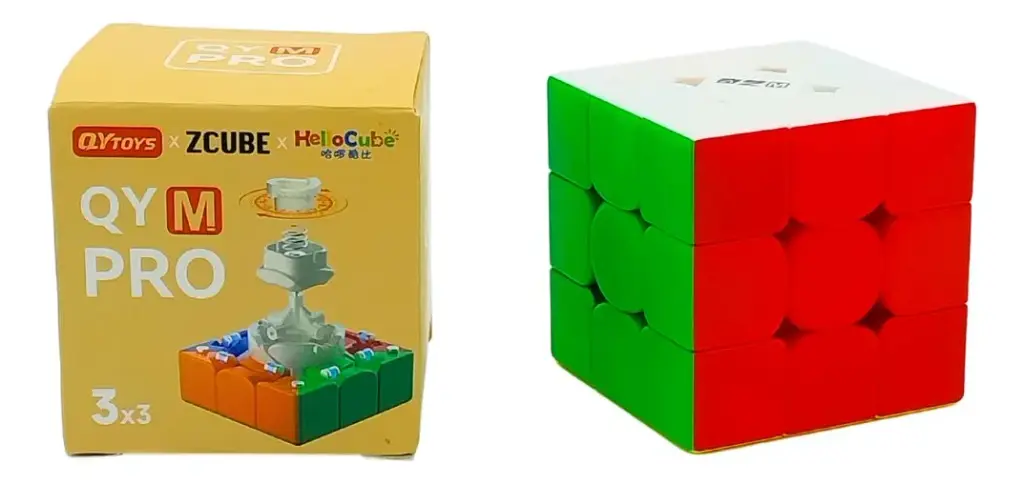 Cubo De Rubik  Qiyi & Z-cube M Pro 3x3 Sin Stickers