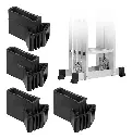 4 Regatones Para Escalera Aluminio Antideslizantes Seguridad