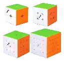Cubo De Rubik Qiyi Set Pack 4 Modelos Magnéticos
