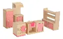 Set Muebles Madera Cocina Kitchen 5 Piezas Juguete Casita