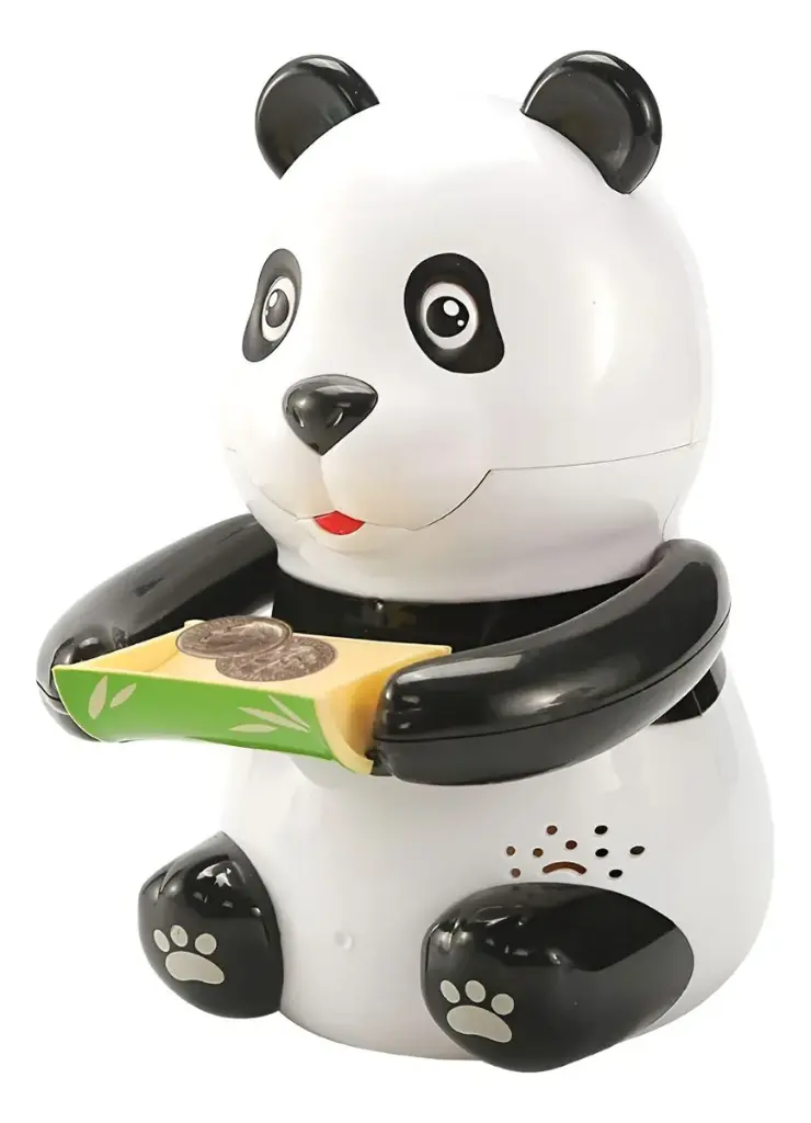 Alcancia Panda Grande Mastica Monedas Musical Regalo