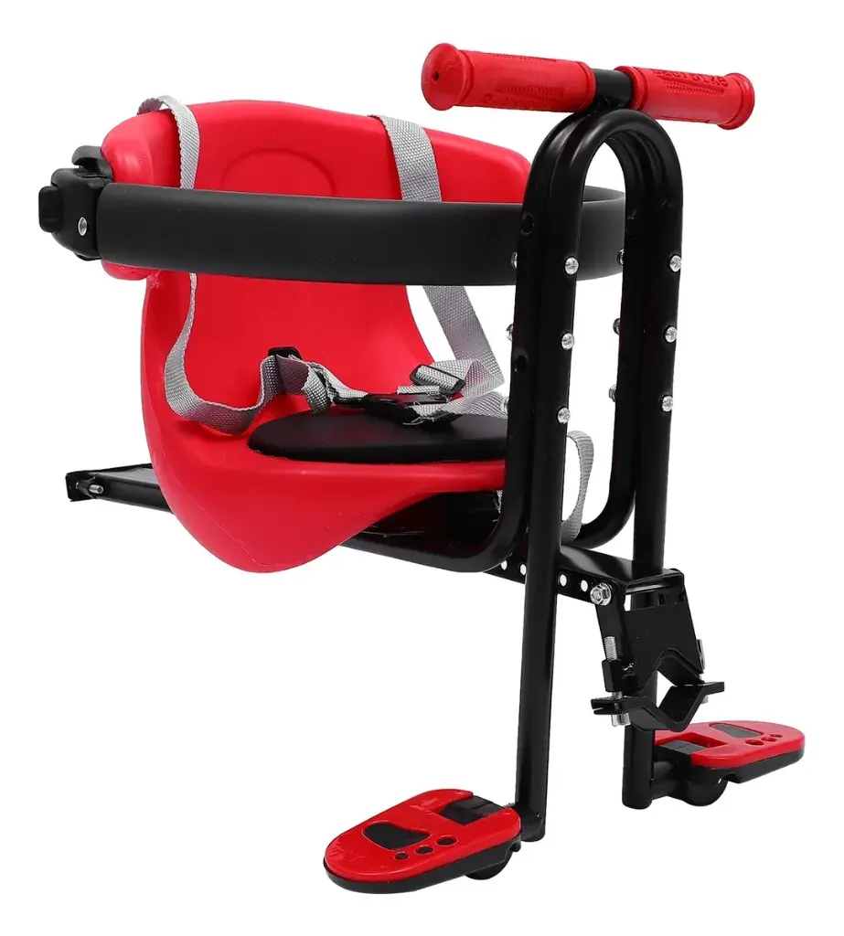 Silla De Bicicleta Para Niños Posapies Y Sujeción Lateral