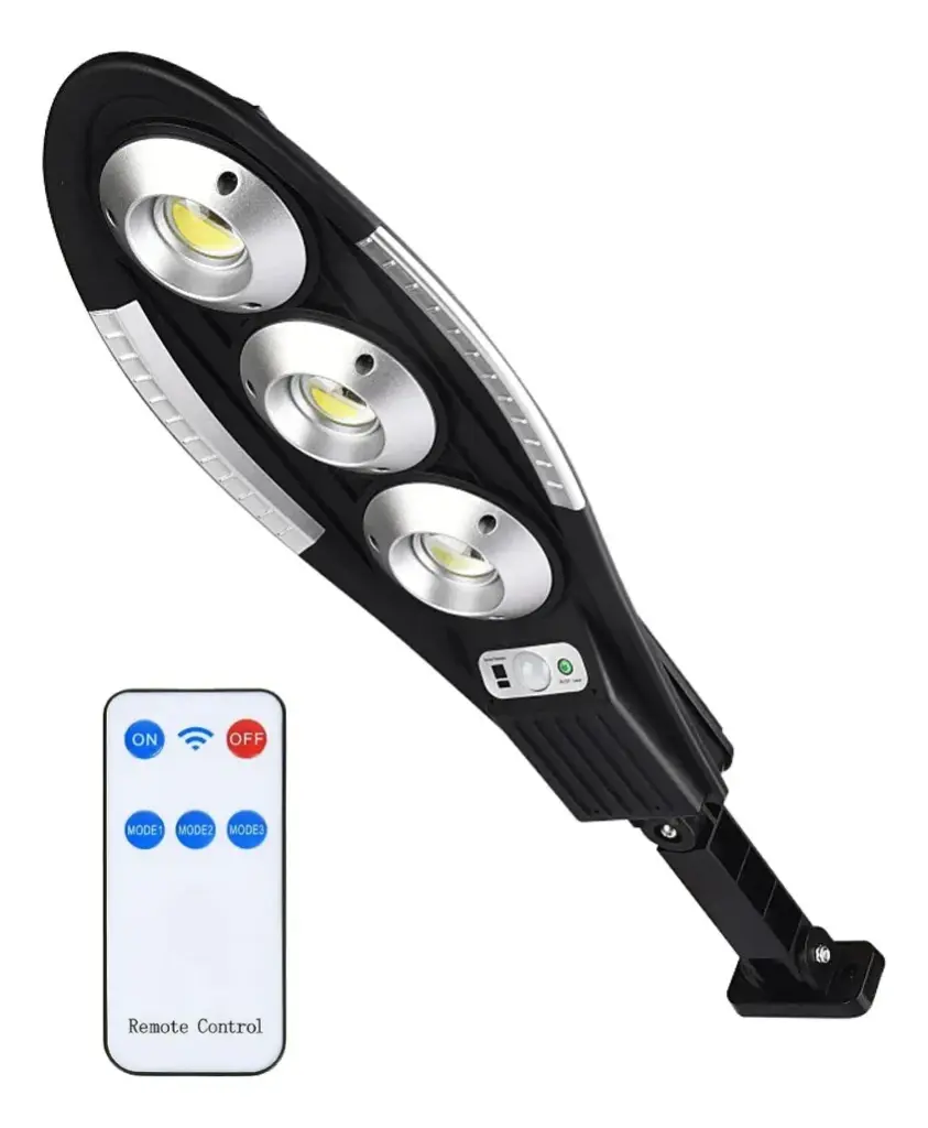 Foco Panel Solar De 150w 3 Modos C/remoto