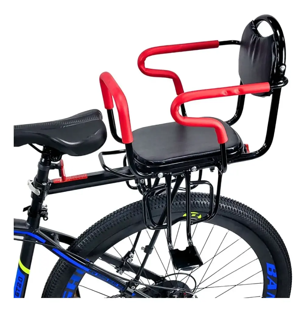 Silla Bicicleta Niños Trasera Requiere Parrilla C/ Posapies
